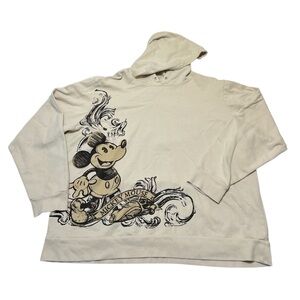 Disney Mickey Mouse Vintage Look Pullover Hoodie